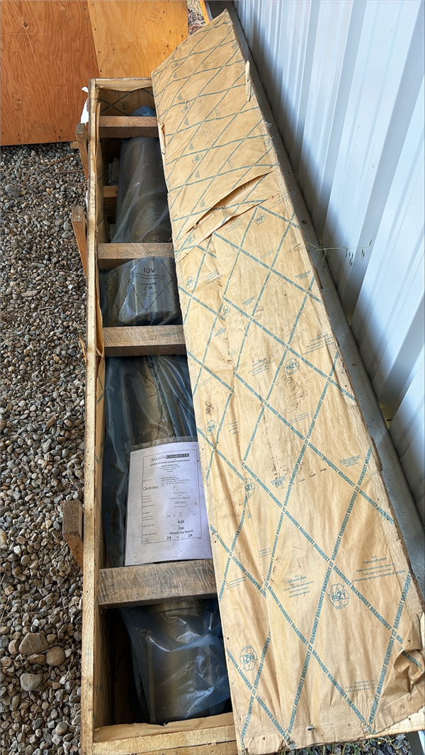 Unused Outotec 3.7m X 1.5m (12.1' X 4.9') Sag Mill, 350 Hp (260 Kw))